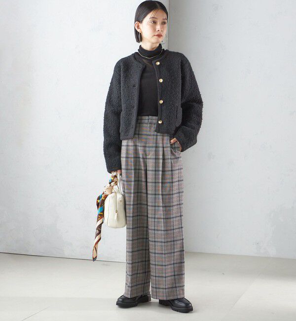 SHIPS for women「〈手洗い可能〉メタル釦 パイル ジャケット」|その他|