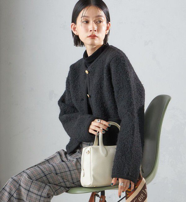 SHIPS for women「〈手洗い可能〉メタル釦 パイル ジャケット」|その他|