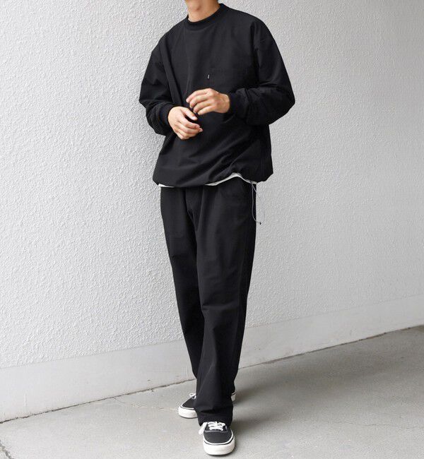 SHIPS any「SHIPS any:〈洗濯機可能〉ストレッチ 裏起毛 ウォーム アーバン ピステ (セットアップ対応)◇」|スウェット・ジャージ|