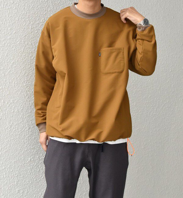 SHIPS any「SHIPS any:〈洗濯機可能〉ストレッチ 裏起毛 ウォーム アーバン ピステ (セットアップ対応)◇」|スウェット・ジャージ|