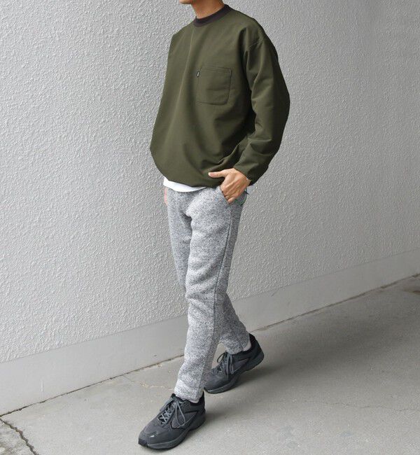 SHIPS any「SHIPS any:〈洗濯機可能〉ストレッチ 裏起毛 ウォーム アーバン ピステ (セットアップ対応)◇」|スウェット・ジャージ|