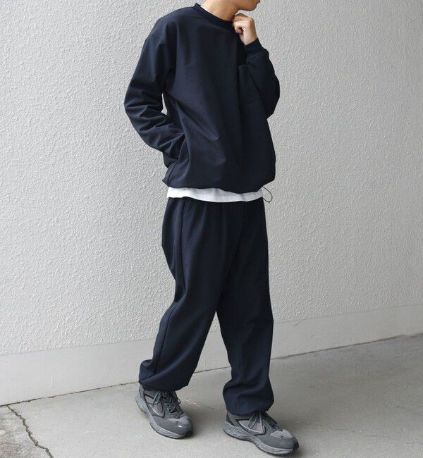 SHIPS any「SHIPS any:〈洗濯機可能〉ストレッチ 裏起毛 ウォーム アーバン ピステ (セットアップ対応)◇」|スウェット・ジャージ|