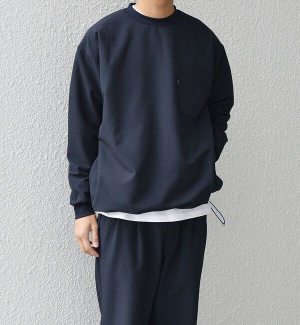 SHIPS any「SHIPS any:〈洗濯機可能〉ストレッチ 裏起毛 ウォーム アーバン ピステ (セットアップ対応)◇」|スウェット・ジャージ|