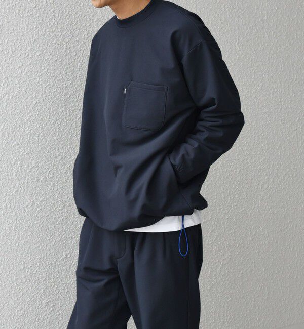 SHIPS any「SHIPS any:〈洗濯機可能〉ストレッチ 裏起毛 ウォーム アーバン ピステ (セットアップ対応)◇」|スウェット・ジャージ|