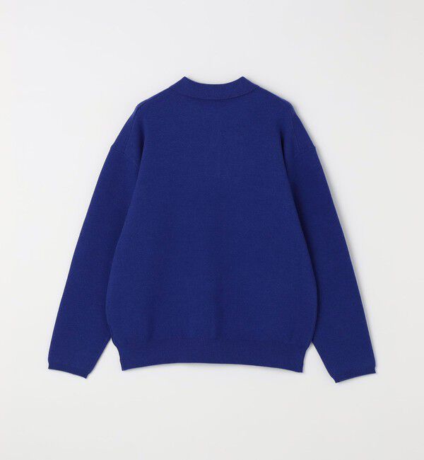 SHIPS any「SHIPS any:〈手洗い可能〉ハイゲージ ミラノリブ ブラッシュド リラックス ニット ポロ◇」|ニット・セーター|