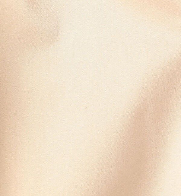 Ballsey「ハイカウントサテン ネックフリルブラウス」|シャツ・ブラウス|