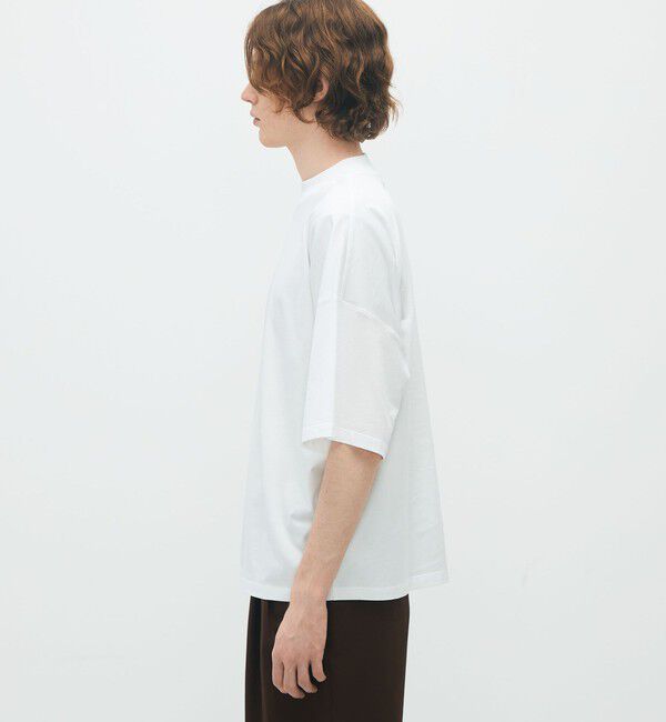 CABaN「CABaN コットン ビルドネックTシャツ」|Tシャツ・カットソー|