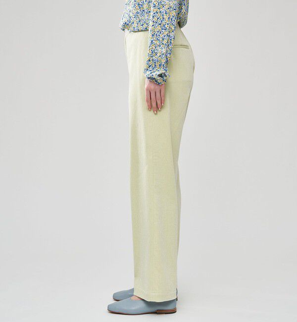 GALERIE VIE「シャンカールコットンコーデュロイ ストレートパンツ」|その他|