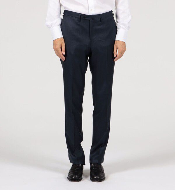 TOMORROWLAND MENS「ウールシルク ピンヘッド シングルブレステッド2Bスーツ Delfino」|スーツ|