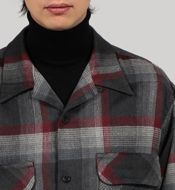 TOMORROWLAND MENS「【別注】PENDLETON シルクシャギー ボードシャツ」|シャツ・ブラウス|