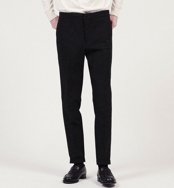 TOMORROWLAND MENS「4wayストレッチ イージースラックス」|スラックス|