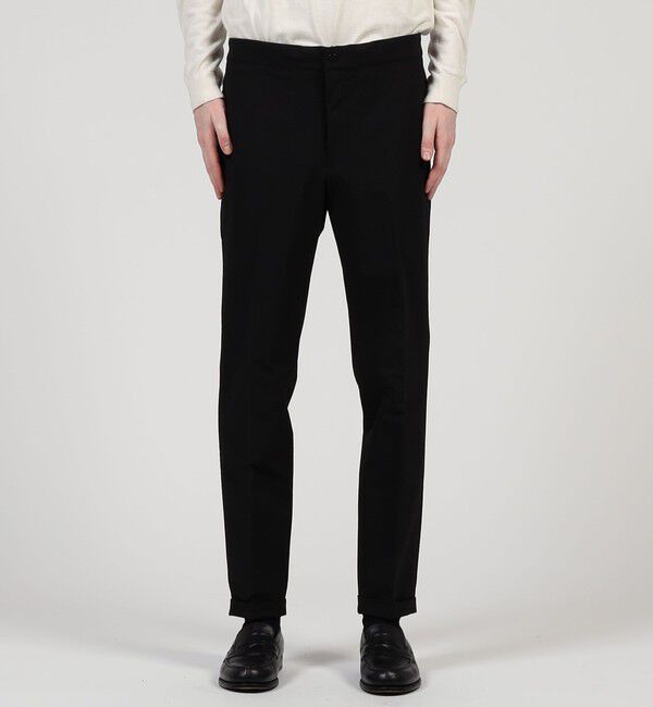 TOMORROWLAND MENS「4wayストレッチ イージースラックス」|スラックス|