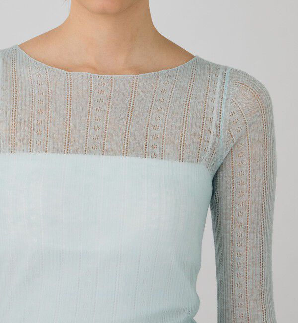 DES PRES「ソフトウール ボートネックプルオーバー」|ニット・セーター|