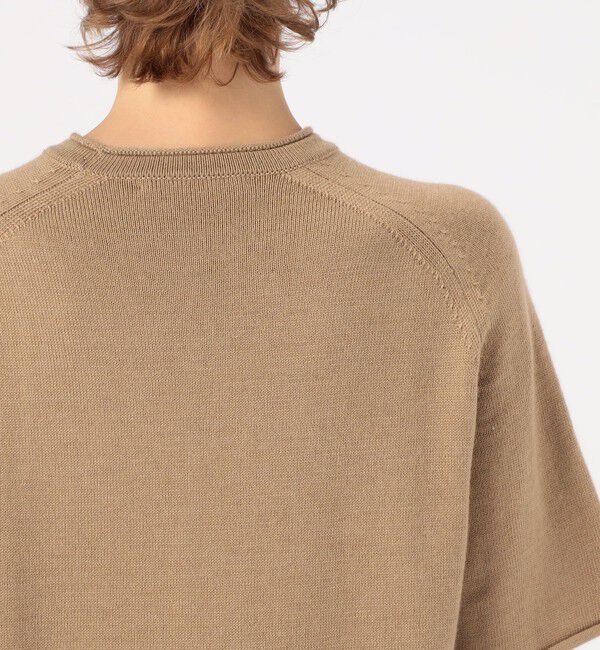 BACCA「ウールムリネ フレアニットチュニック」|ニット・セーター|