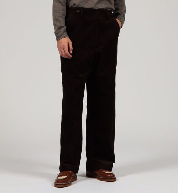 TOMORROWLAND BUYING WEAR「Tangent JOHAN SWEDISH CINCH BACK コーデュロイ トラウザーズ」|スラックス|