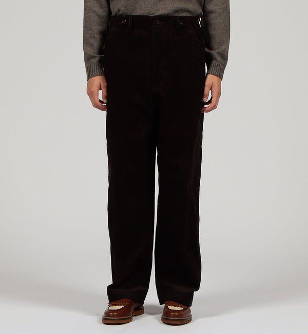 TOMORROWLAND BUYING WEAR「Tangent JOHAN SWEDISH CINCH BACK コーデュロイ トラウザーズ」|スラックス|