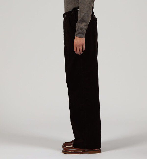 TOMORROWLAND BUYING WEAR「Tangent JOHAN SWEDISH CINCH BACK コーデュロイ トラウザーズ」|スラックス|