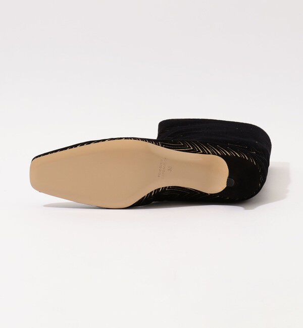 TOMORROWLAND GOODS「NEBULONI E. スクエアトゥーミドルブーツ」|ロングブーツ|