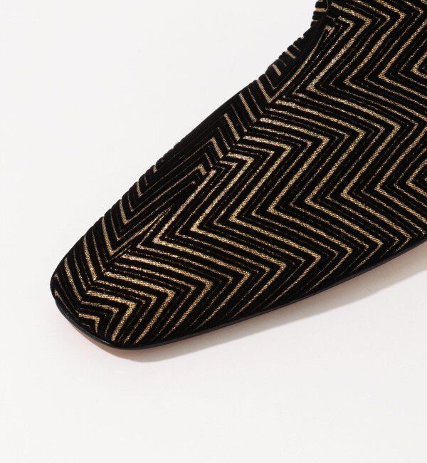 TOMORROWLAND GOODS「NEBULONI E. スクエアトゥーミドルブーツ」|ロングブーツ|