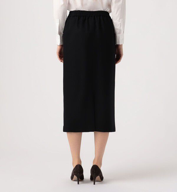 TOMORROWLAND collection「アムンゼンストレッチ イージーストレートスカート」|タイト|