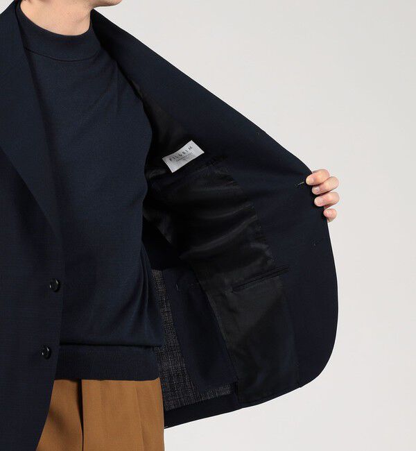 TOMORROWLAND MENS「【別注】De Petrillo ウール シングルブレステッド3Bジャケット」|テーラードジャケット|