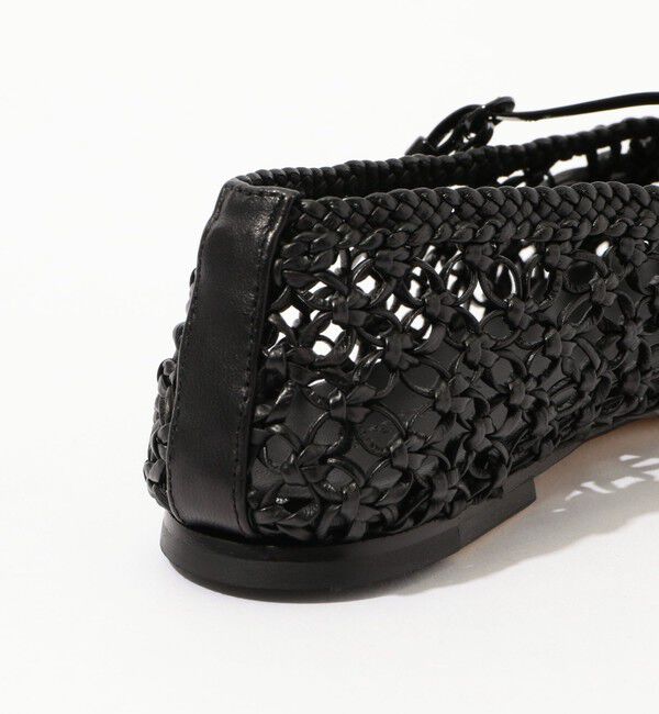 TOMORROWLAND GOODS「DEAR FRANCES バラ　メッシュフラットシューズ」|バレエシューズ|