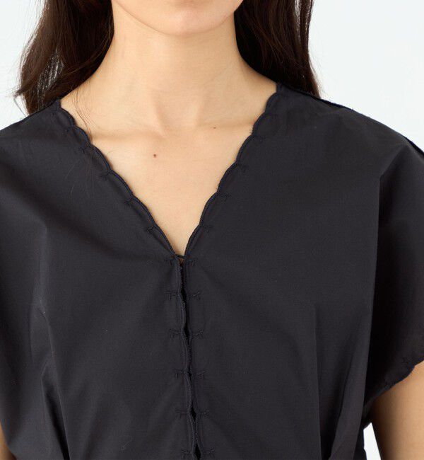 MACPHEE「エンブロイダリーレース プルオーバーブラウス」|シャツ・ブラウス|