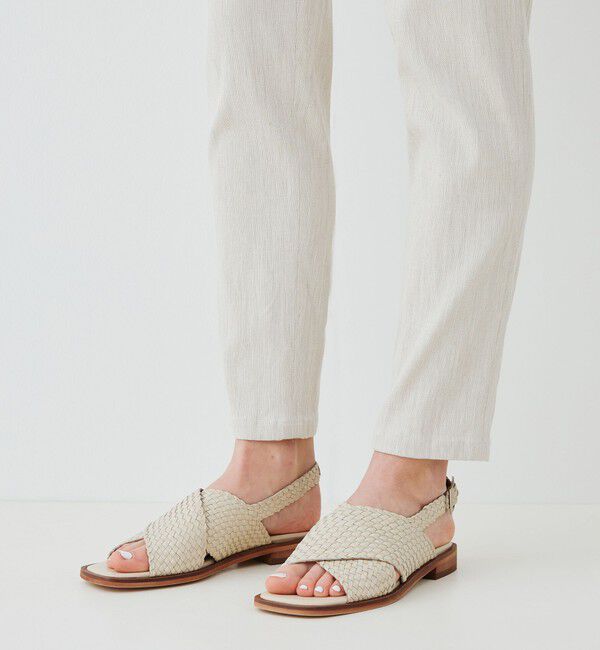 TOMORROWLAND GOODS「GALERIE VIE DE メッシュクロス サンダル」|サンダル|