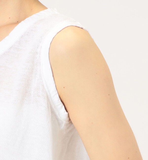 TOMORROWLAND GOODS「【別注】V::room ヘンプピケ タンクトップ」|タンクトップ|