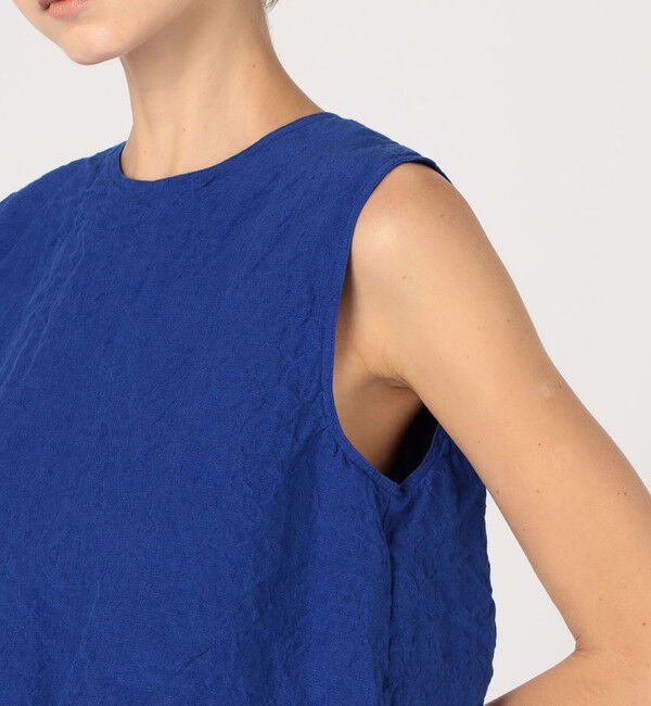 GALERIE VIE「ランダムリネン バルーンノースリーブブラウス」|シャツ・ブラウス|