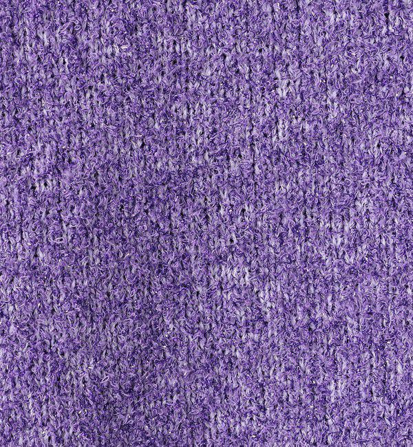 Ballsey「メタリックブークレー Vネックカーディガン」|カーディガン|