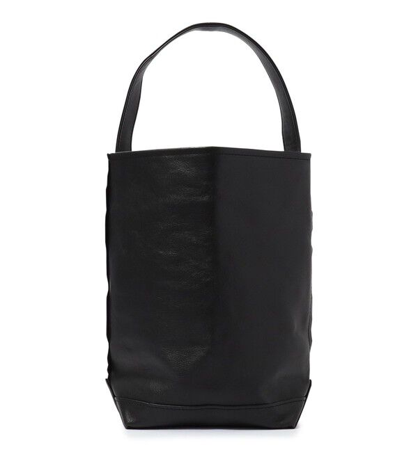 TOMORROWLAND GOODS「TEMBEA BAGUETTE ゴートレザー トートバッグ」|トートバッグ|19 ブラック