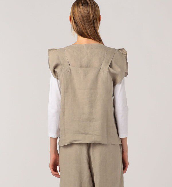 TOMORROWLAND GOODS「BASERANGE FRAME TOP」|シャツ・ブラウス|