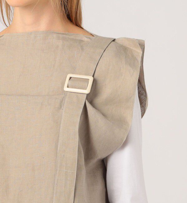 TOMORROWLAND GOODS「BASERANGE FRAME TOP」|シャツ・ブラウス|