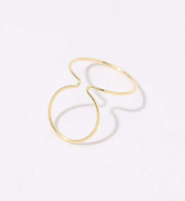 TOMORROWLAND GOODS「SASKIA DIEZ ダブルサークル イヤーカフ」|イヤーカフ|