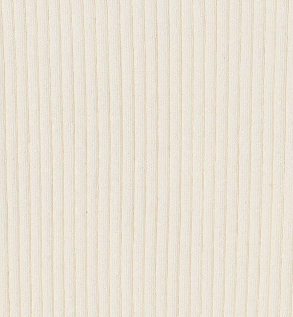 MACPHEE「コットンリブ ボートネックプルオーバー」|ニット・セーター|