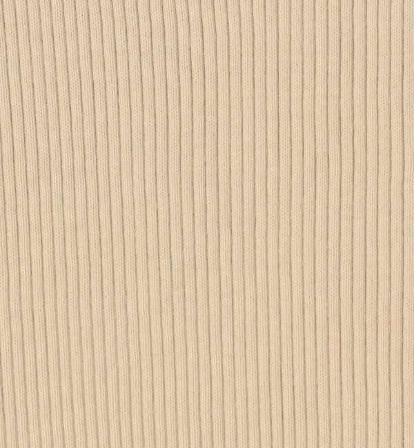 MACPHEE「コットンリブ ボートネックプルオーバー」|ニット・セーター|