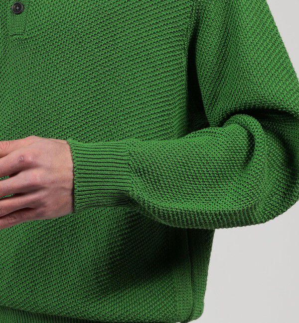 TOMORROWLAND MENS「TOMORROWLAND tricot ギマコットンニット スタンドカラープルオーバー 」|ニット・セーター|