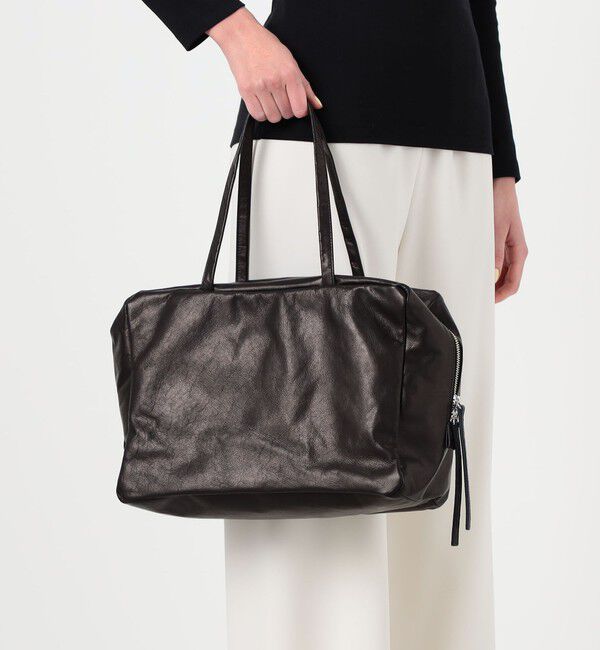 TOMORROWLAND GOODS「les basiques レザートートバッグ」|トートバッグ|