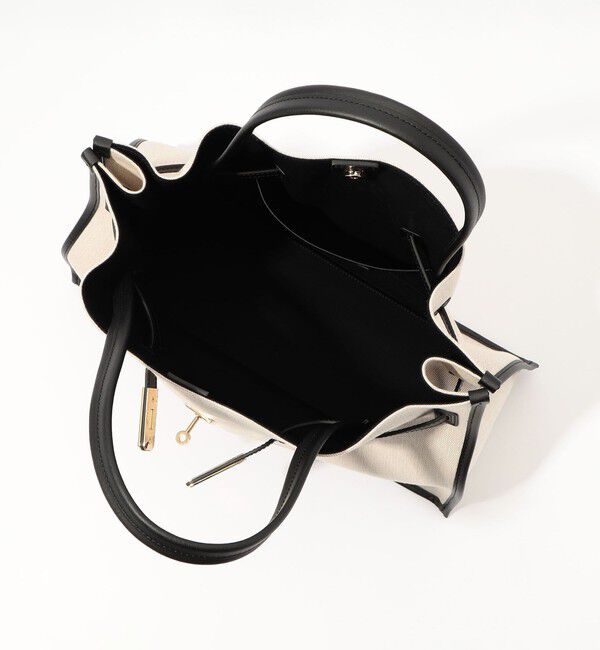 TOMORROWLAND GOODS「VIOLAd'ORO キャンバス レザーパイピング トートバッグ L」|トートバッグ|