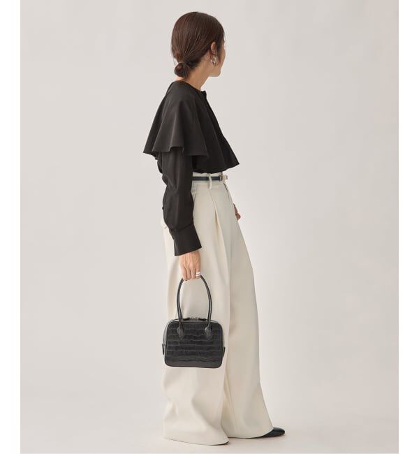 VERMEIL par iena「1タックパンツ」|スラックス|