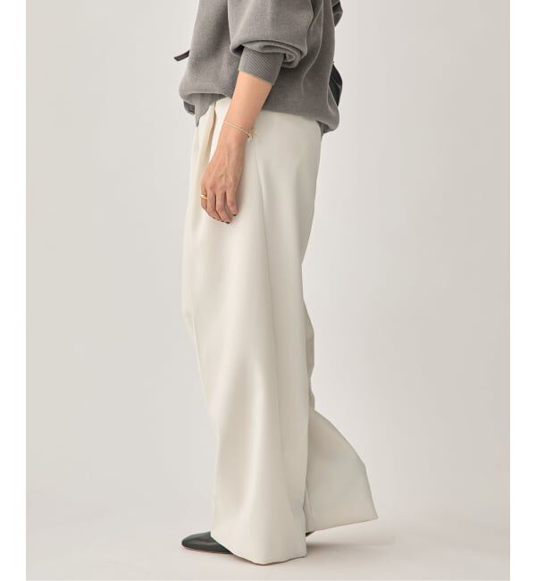 VERMEIL par iena「1タックパンツ」|スラックス|