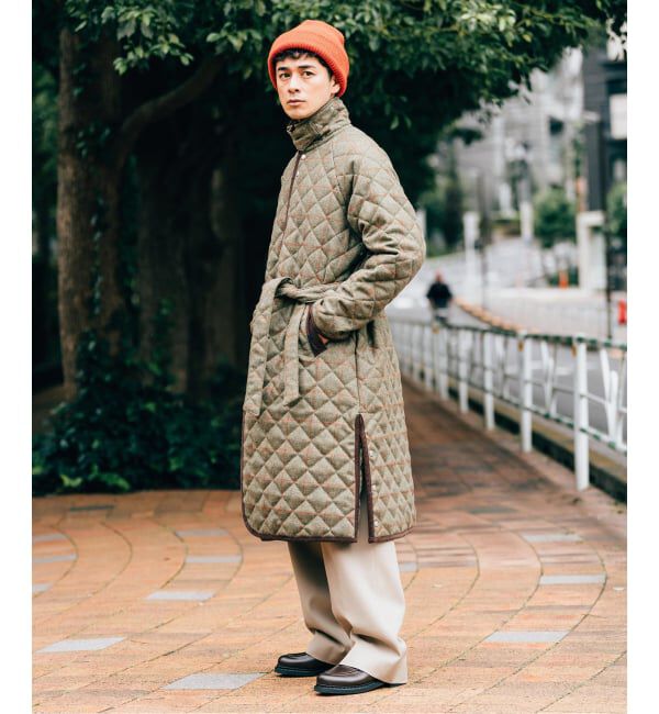 EDIFICE「LAVENHAM (ラベンハム) 別注 Belted Chantry (ウィンドウペン)」|その他|