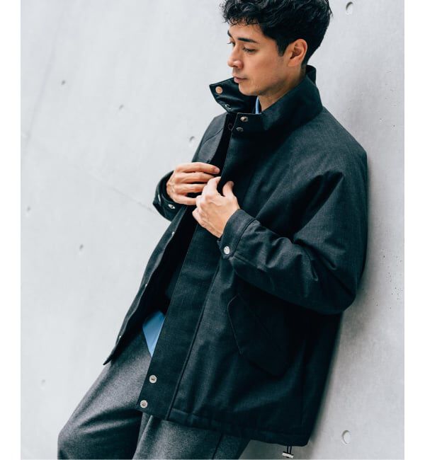 EDIFICE「《再入荷》MACKINTOSH(マッキントッシュ) 別注スカイスタンドカラーダウン ジャケット」|ダウン|