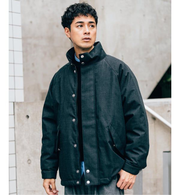 EDIFICE「《再入荷》MACKINTOSH(マッキントッシュ) 別注スカイスタンドカラーダウン ジャケット」|ダウン|