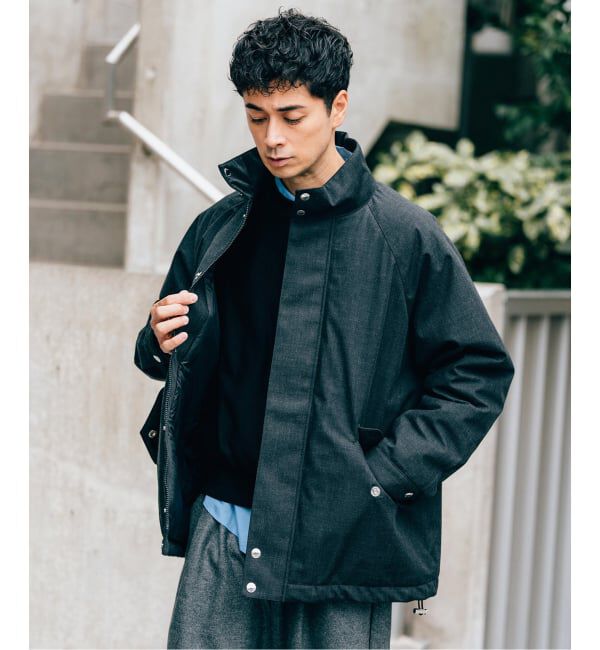 EDIFICE「《再入荷》MACKINTOSH(マッキントッシュ) 別注スカイスタンドカラーダウン ジャケット」|ダウン|