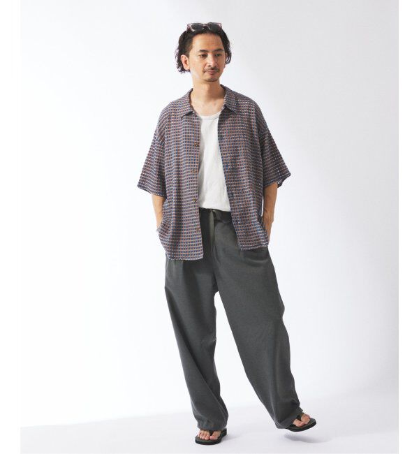 JOURNAL STANDARD relume「トロピカルポリ オーバー パンツ」|スラックス|