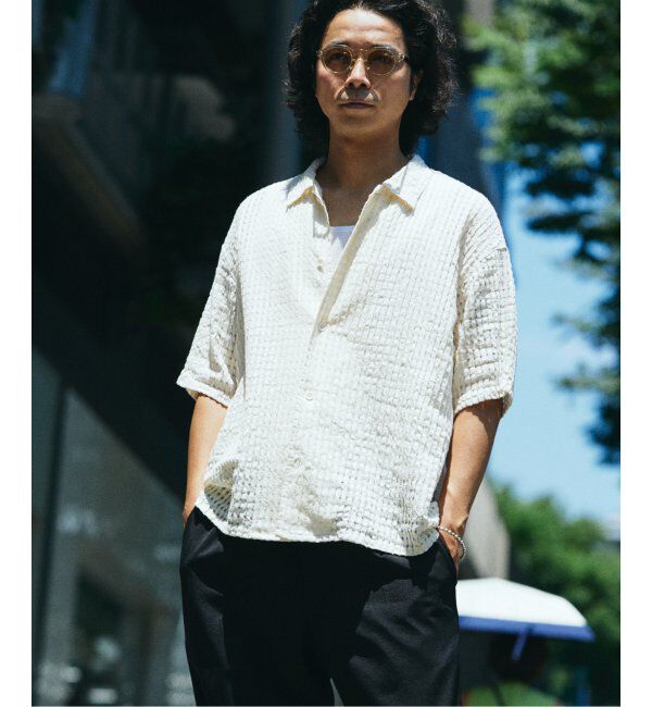 JOURNAL STANDARD relume「チェック シアー ドビー 半袖 シャツ」|シャツ・ブラウス|