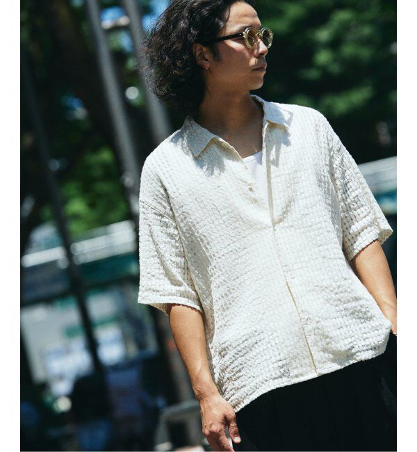 JOURNAL STANDARD relume「チェック シアー ドビー 半袖 シャツ」|シャツ・ブラウス|