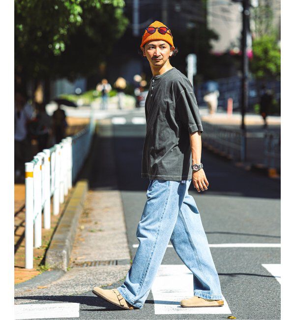 JOURNAL STANDARD relume「Healthknit / ヘルスニット 別注 ヘンリーネックTシャツ」|Tシャツ・カットソー|